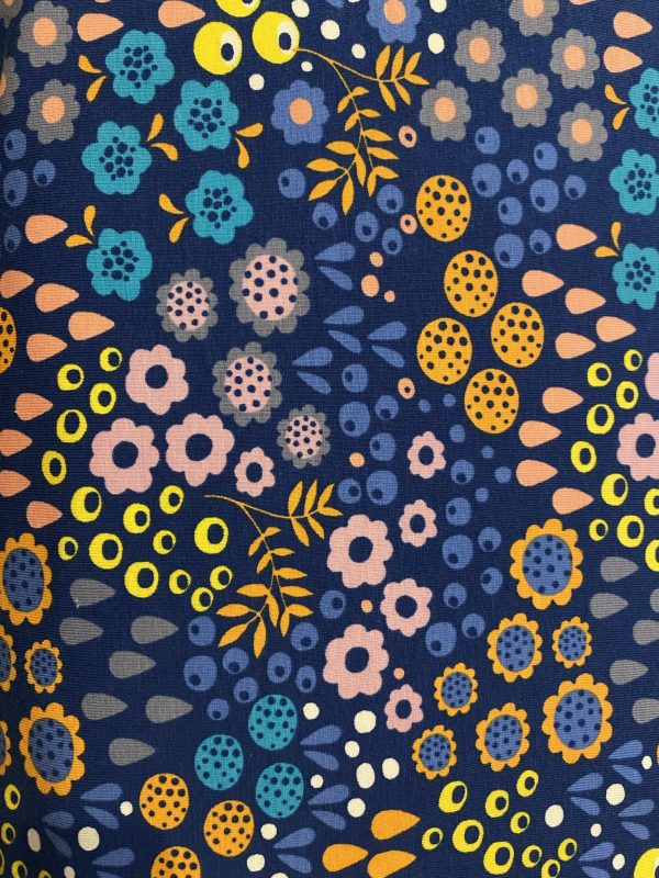 Single Jersey - Floral - enchanted field flowers