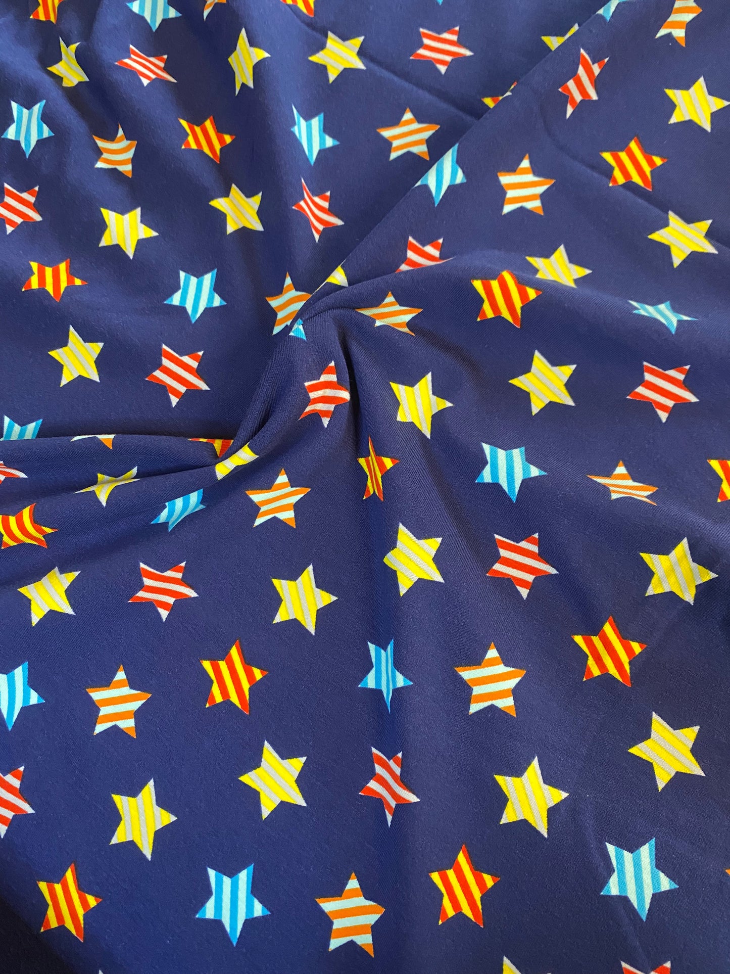 Jersey - Multicolour stripy stars