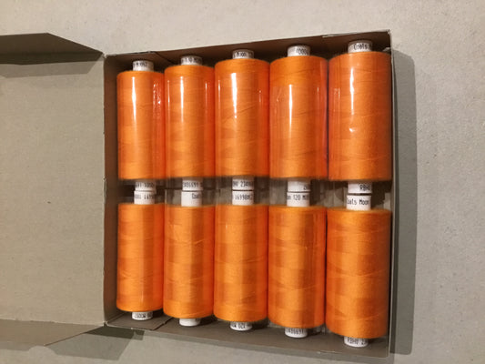 MOON COATS - Orange thread 1000m (single)