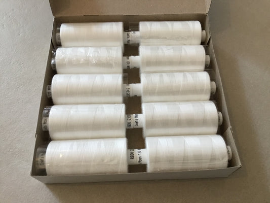 MOON COATS - Natural (off white) thread 1000m (single)
