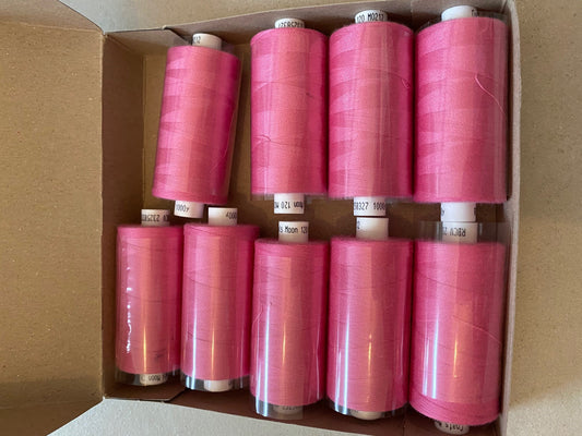 MOON COATS - pink thread 1000m (single)