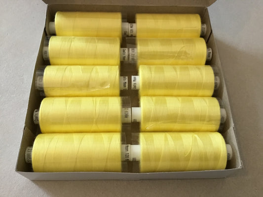 MOON COATS - yellow thread 1000m (single)